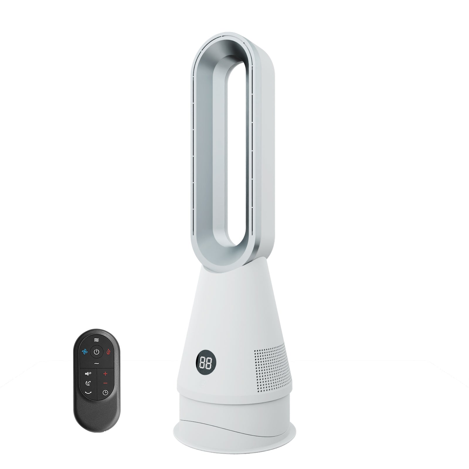 New Design 020 Cooling Bladeless Fan Smart Home Tower Fan with Filter Air Purifier