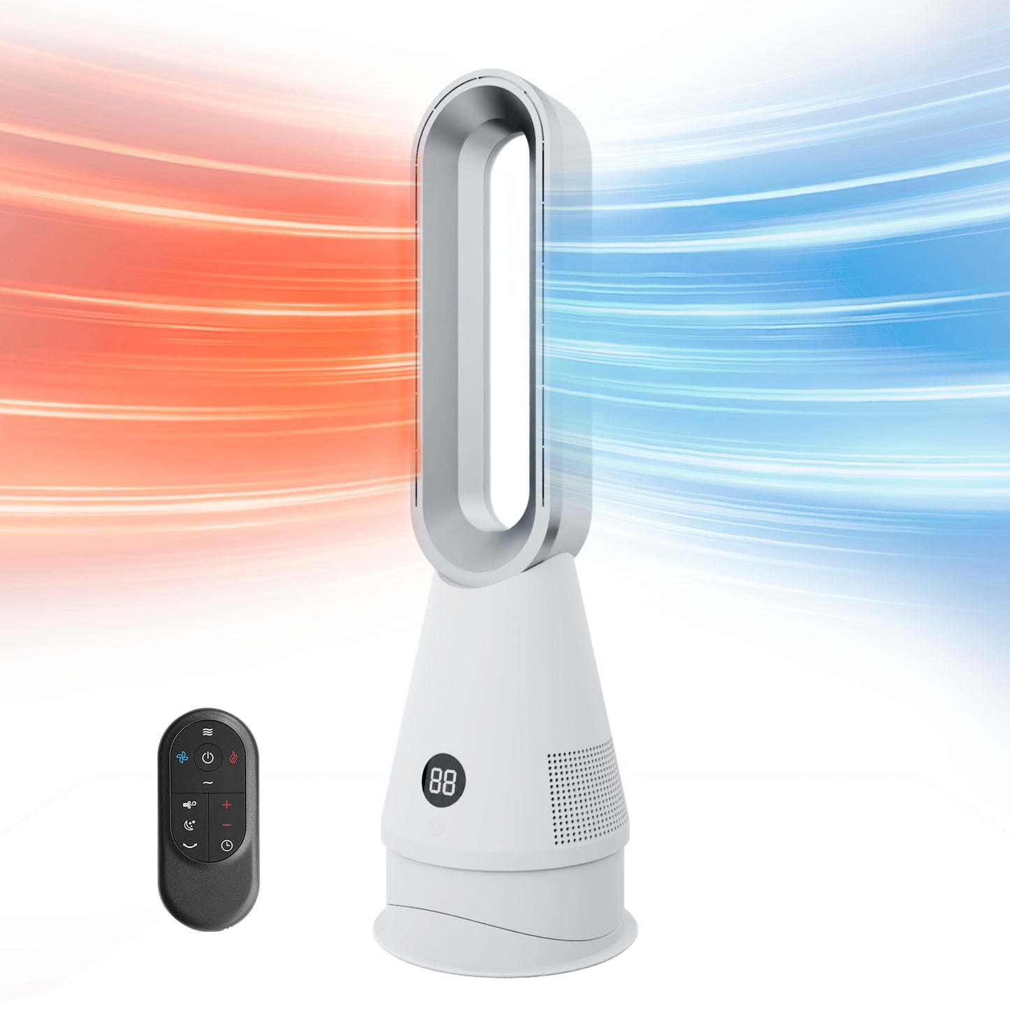 Faryuan 020LH Bladeless Tower Fan with Filter