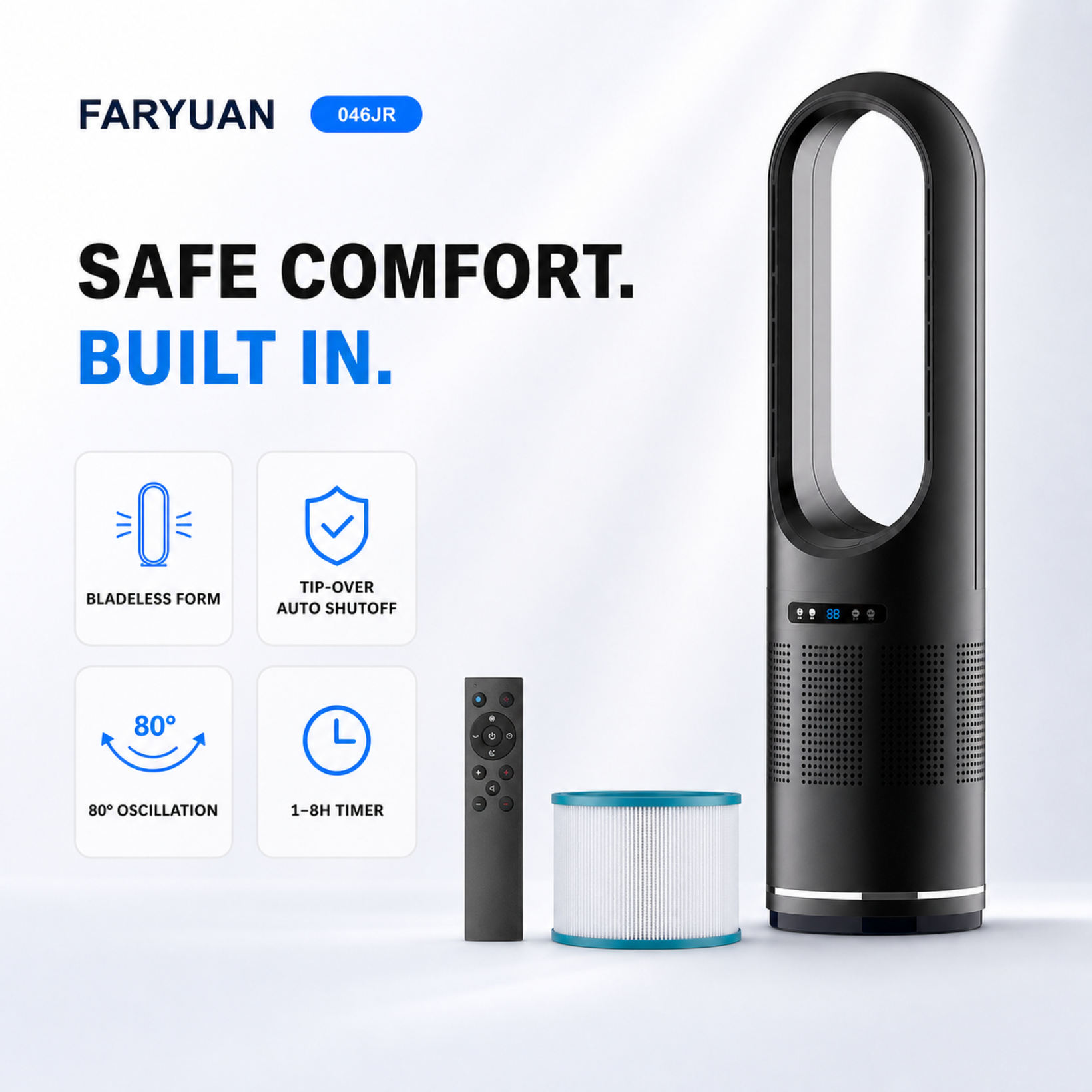 046JR Safe comfort, day and night