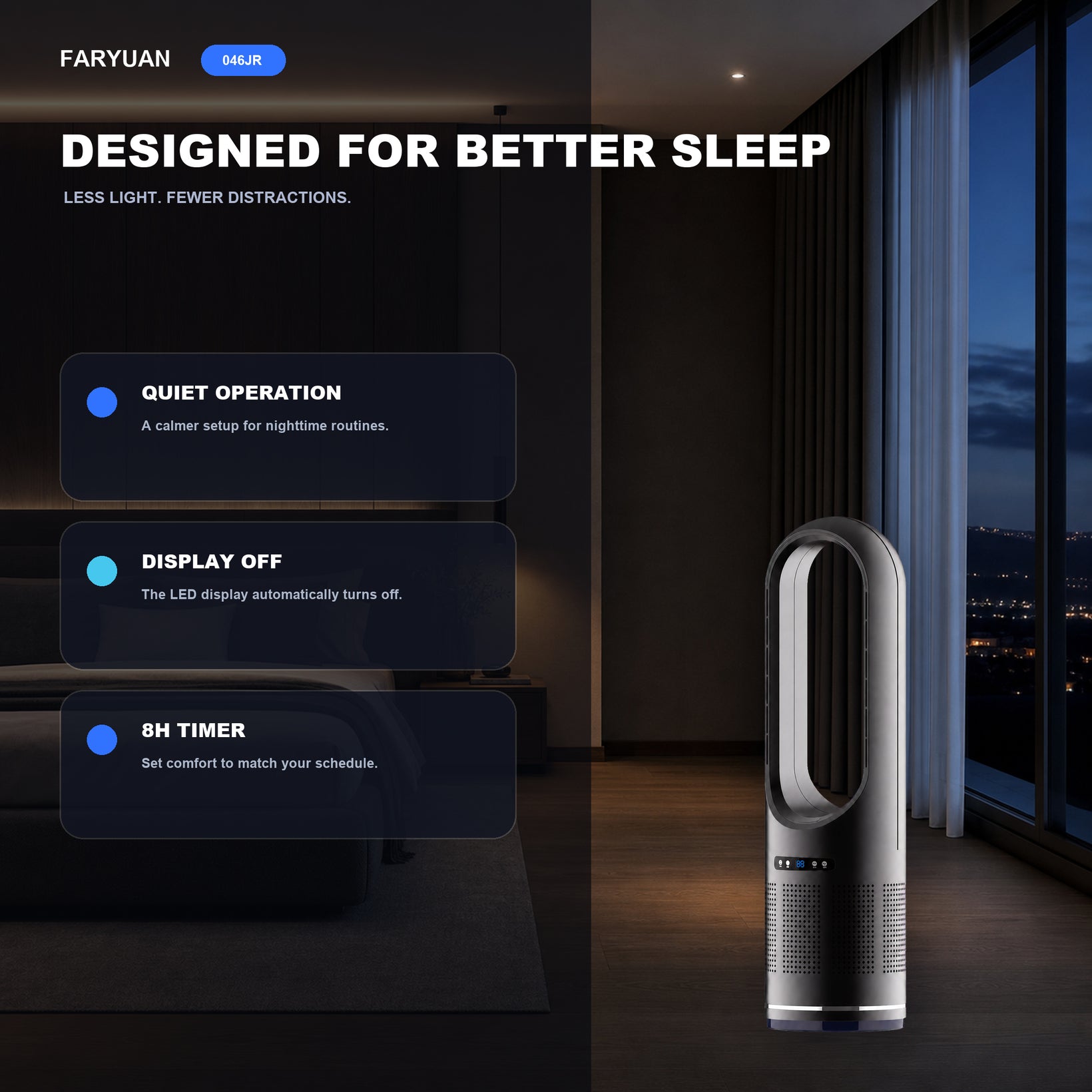 046JR Designed for better sleep